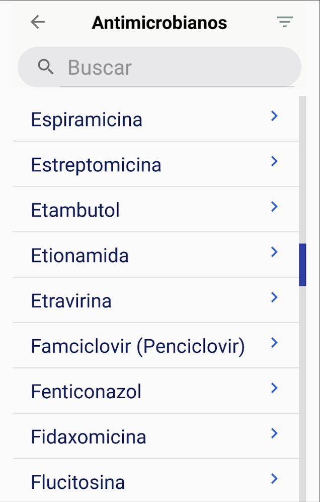 Pantalla mircrobianos